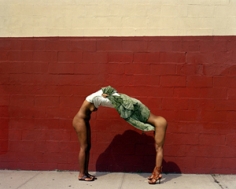 Xaviera Simmons, Landscape 2 Women, 2007.  Archival Pigment Print, 40 x 50 inches, Edition of 3 + 2AP.