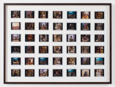 Mickalene Thomas, Polaroid Series #8, 2012, Digital Polaroid Prints, 3.5 x 4.2 inches each, Edition of 3.