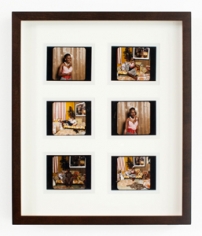 Mickalene Thomas, Polaroid Series #5, 2012, Digital Polaroid Prints, 3.5 x 4.2 inches each, Edition of 3.