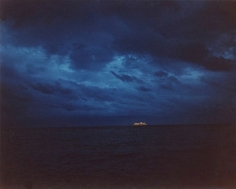 Cruise Ship departing at Night, Miami, FL, 2002, Chromogenic Print, available in 20 x 24, 30 x 40, and 40 x 50 inches, editions of 5.