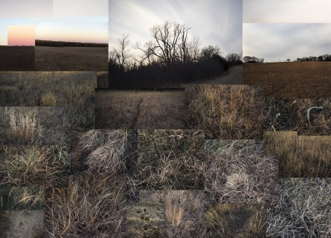 Fent&#039;s Prairie, near Salina, Kansas,&nbsp;Winter, 2019. Archival pigment print, 41 1/2&nbsp;x 57 1/4&nbsp;inches.