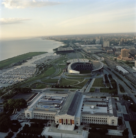 Field Museum, from the series Revealing Chicago, 2003.&nbsp;Archival pigment print, 30 x 30 or 40 x 40 inches.
